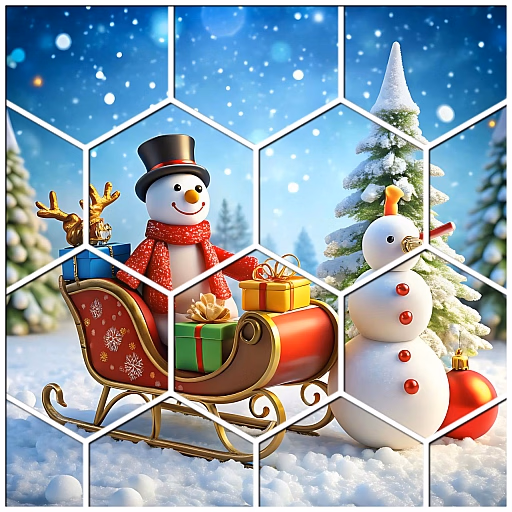 Christmas Hexa Puzzle
